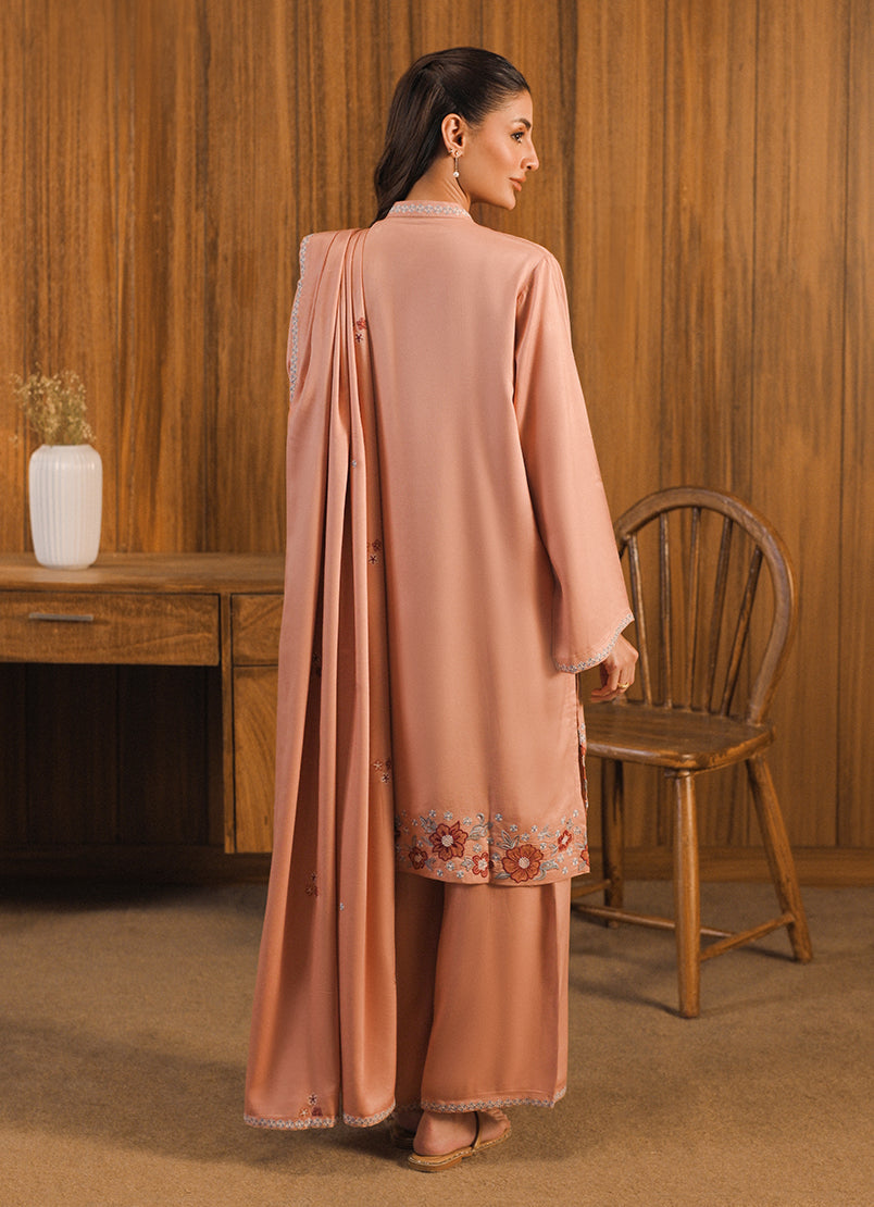 Embroidered 3 PC Suit