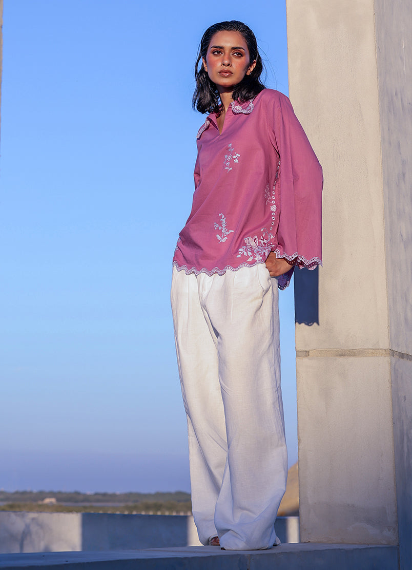 Embroidered Top