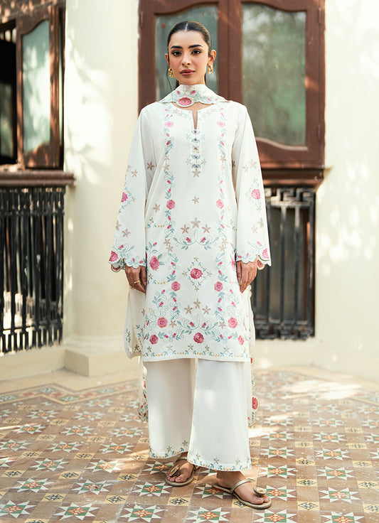Embroidered 3 PC Suit