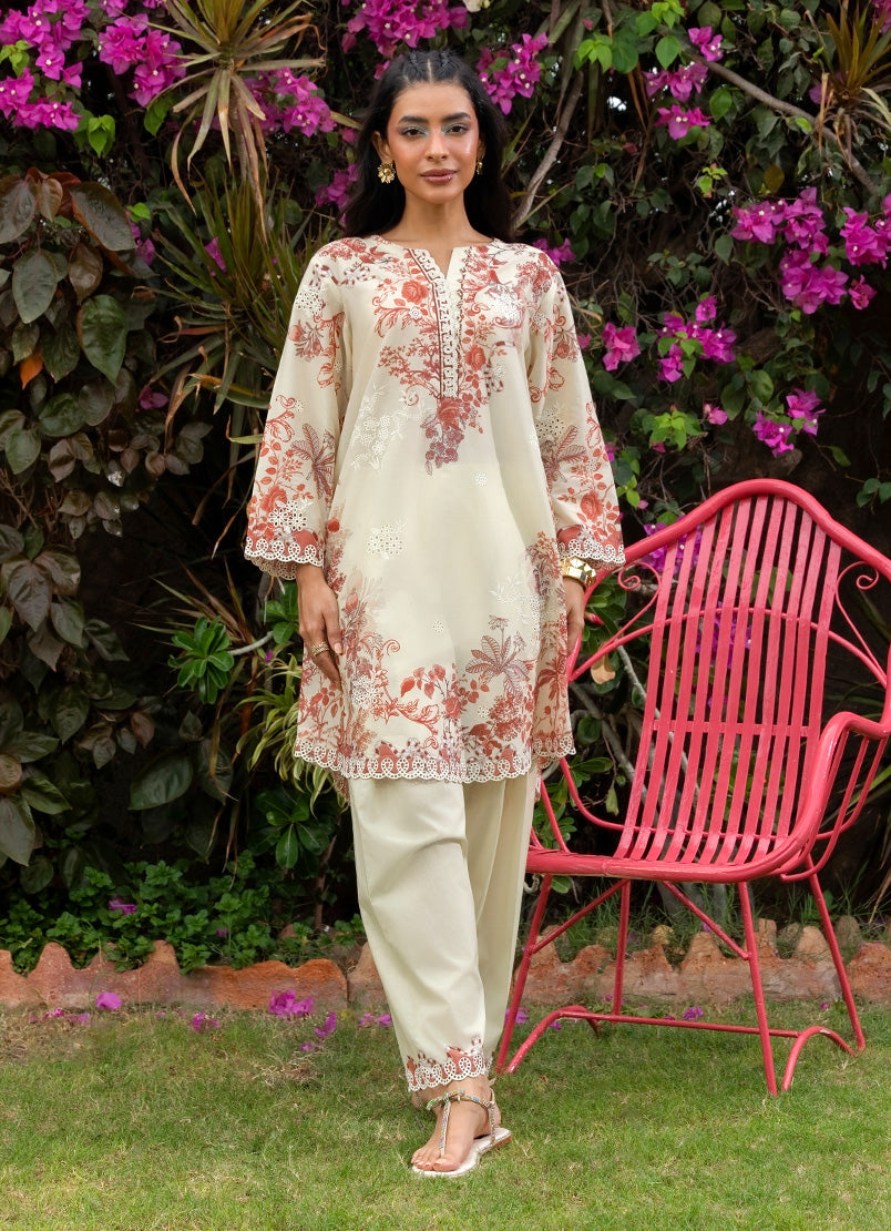 Printed Emb CO-ORD set