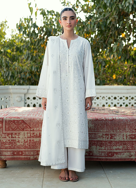 Embroidered 3 PC Suit