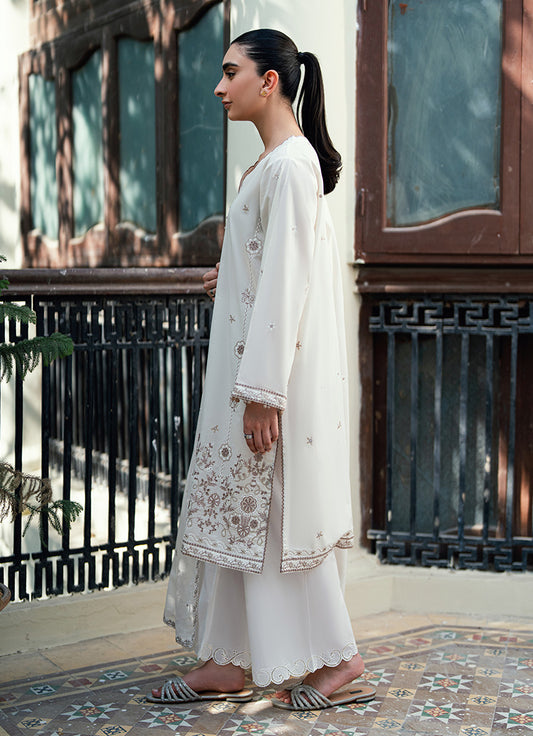 2 PC Embroidered