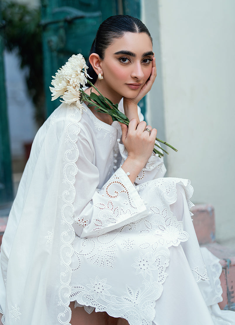 Embroidered 3 PC Suit