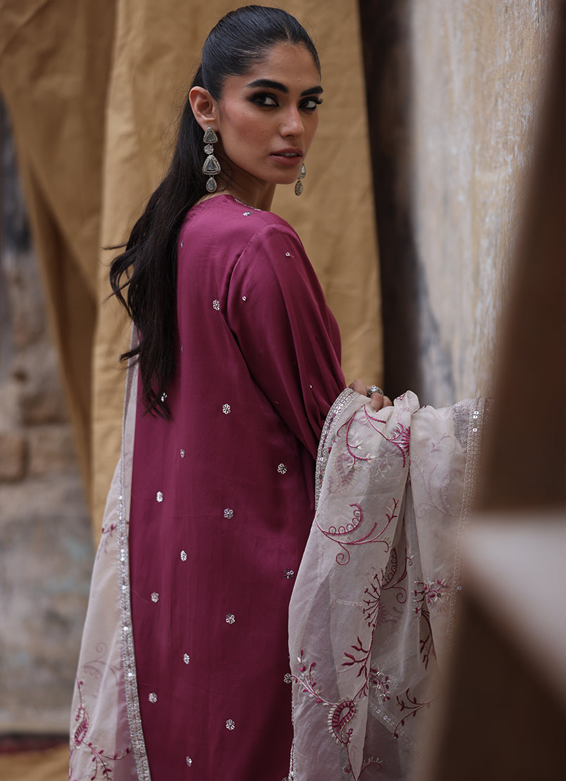 3 PC Embroidered Suit