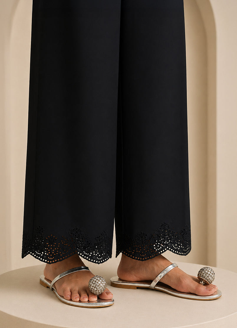 Schiffli Embroidered Pant