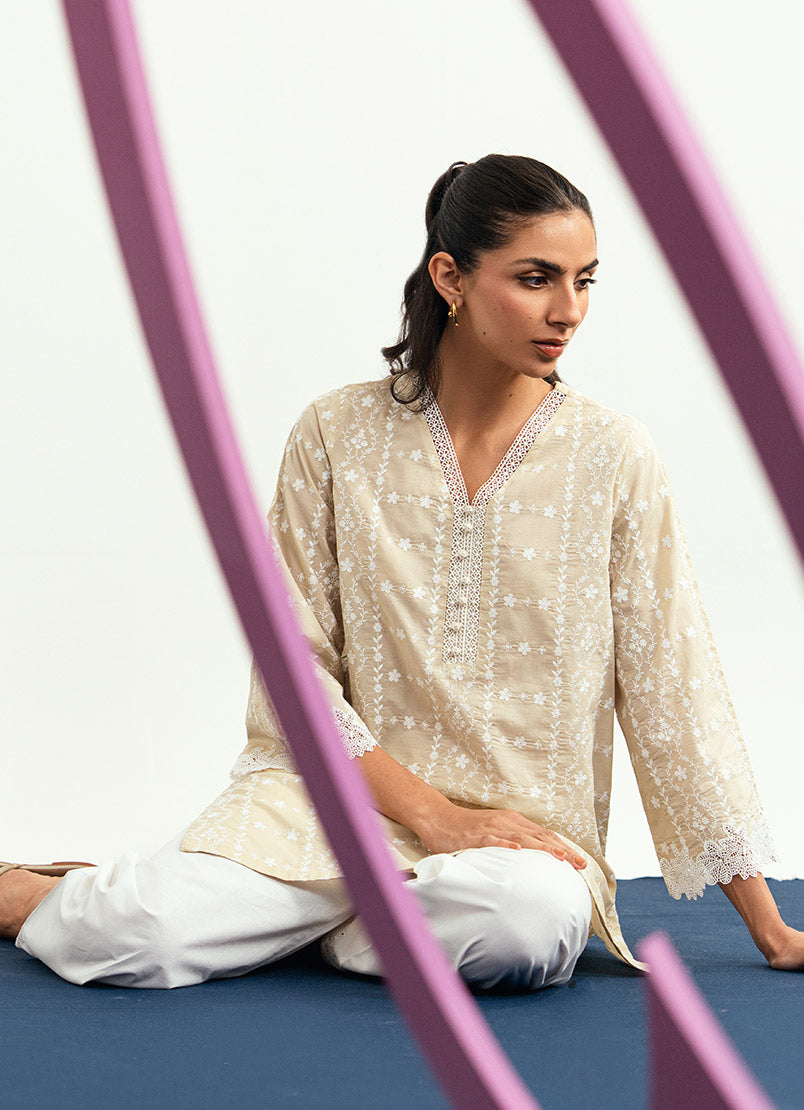 Embroidered Kurta