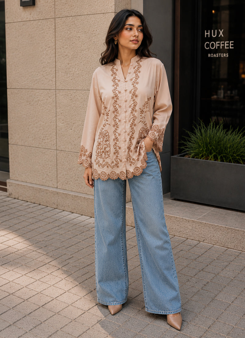 Embroidered Top