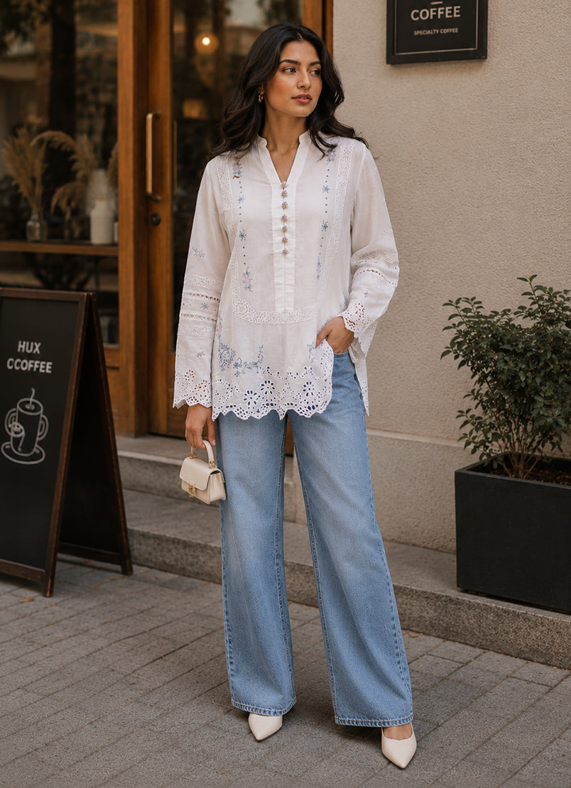 Embroidered Top