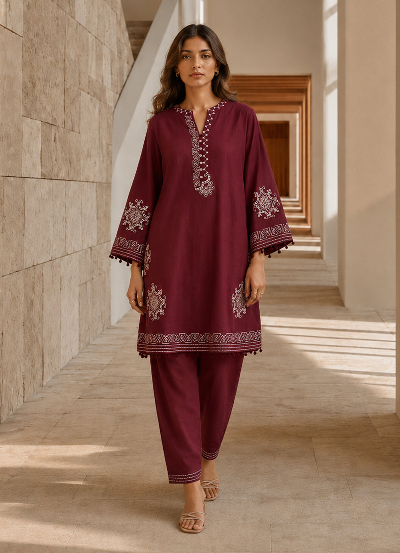 Embroidered CO-ORD Set