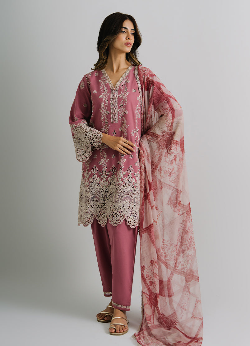 3 PC Embroidered Suit