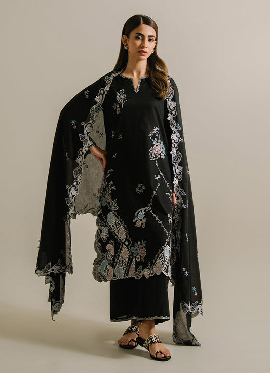 3 PC Embroidered Suit