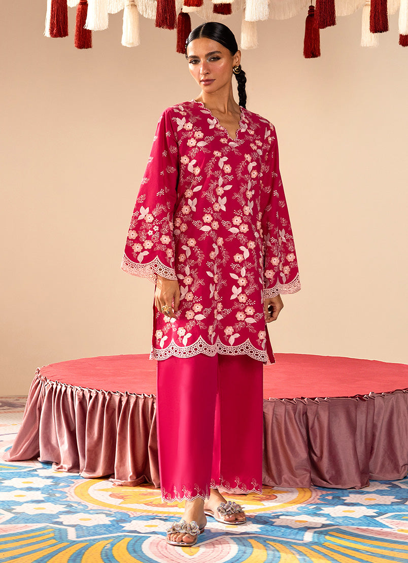 3D Embroidered CO-ORD Set