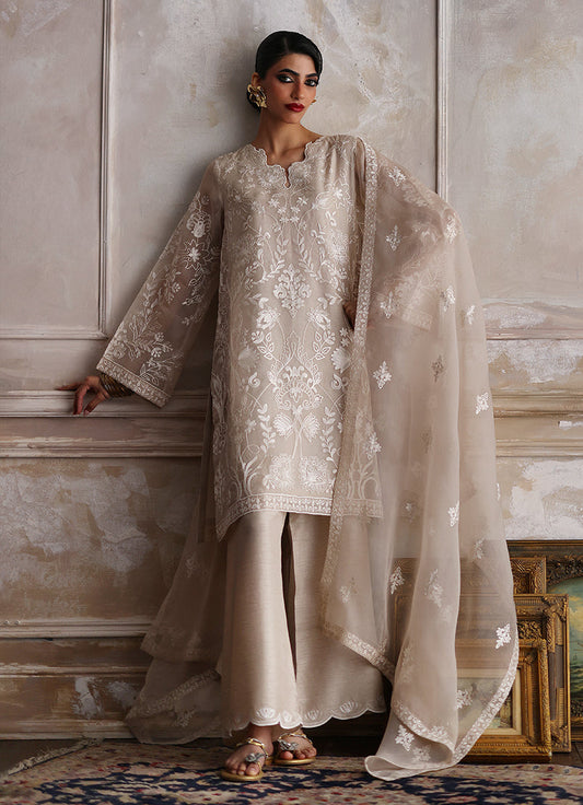 3PC Embroidered Suit