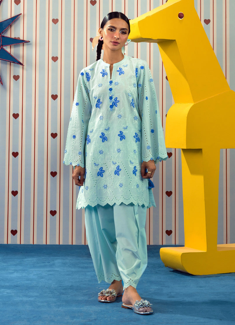 3D Embroidered CO-ORD Set