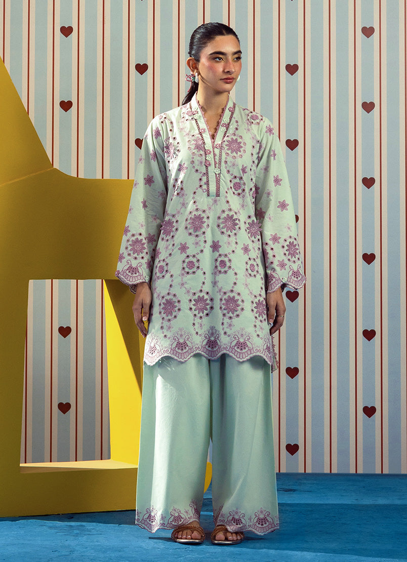 3D Embroidered CO-ORD Set