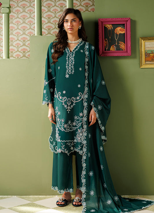 Embroidered 3 PC Suit