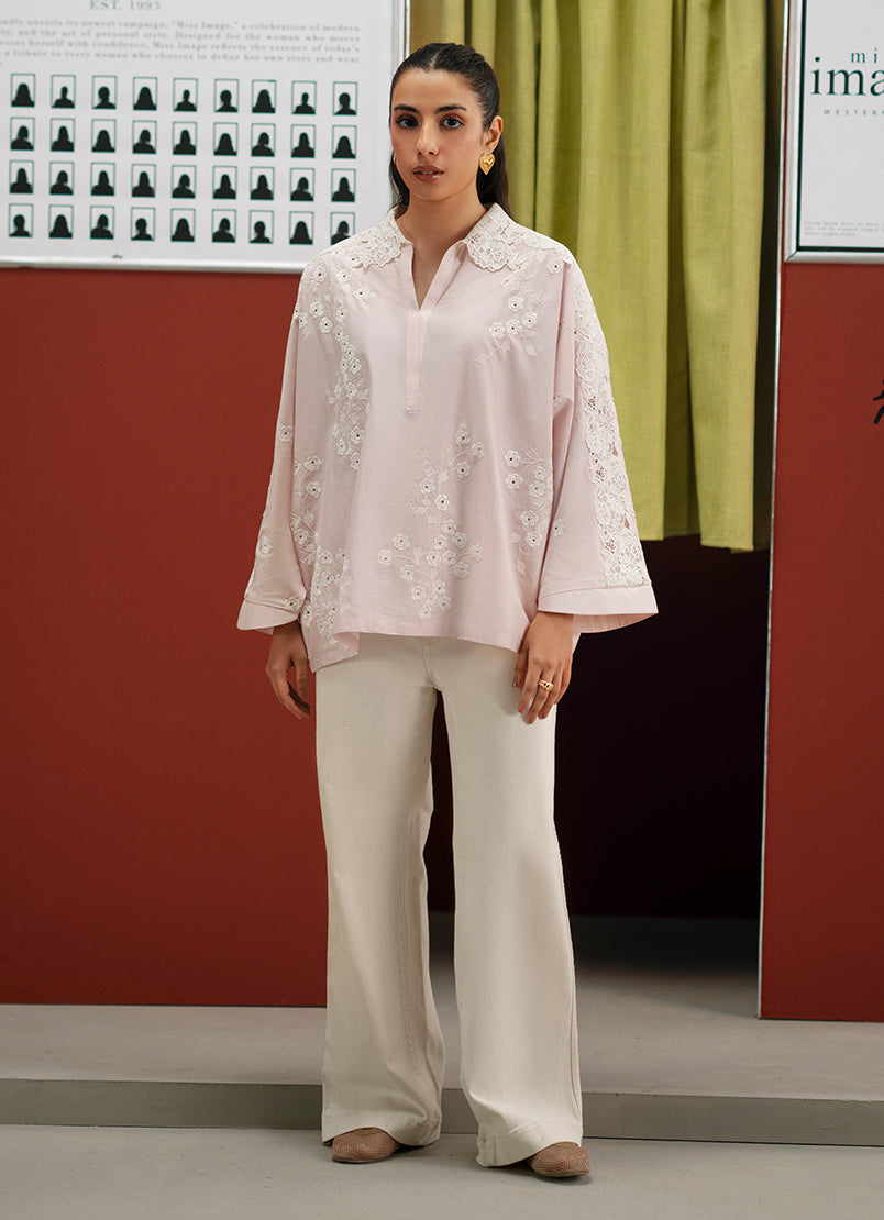 Embroidered Top