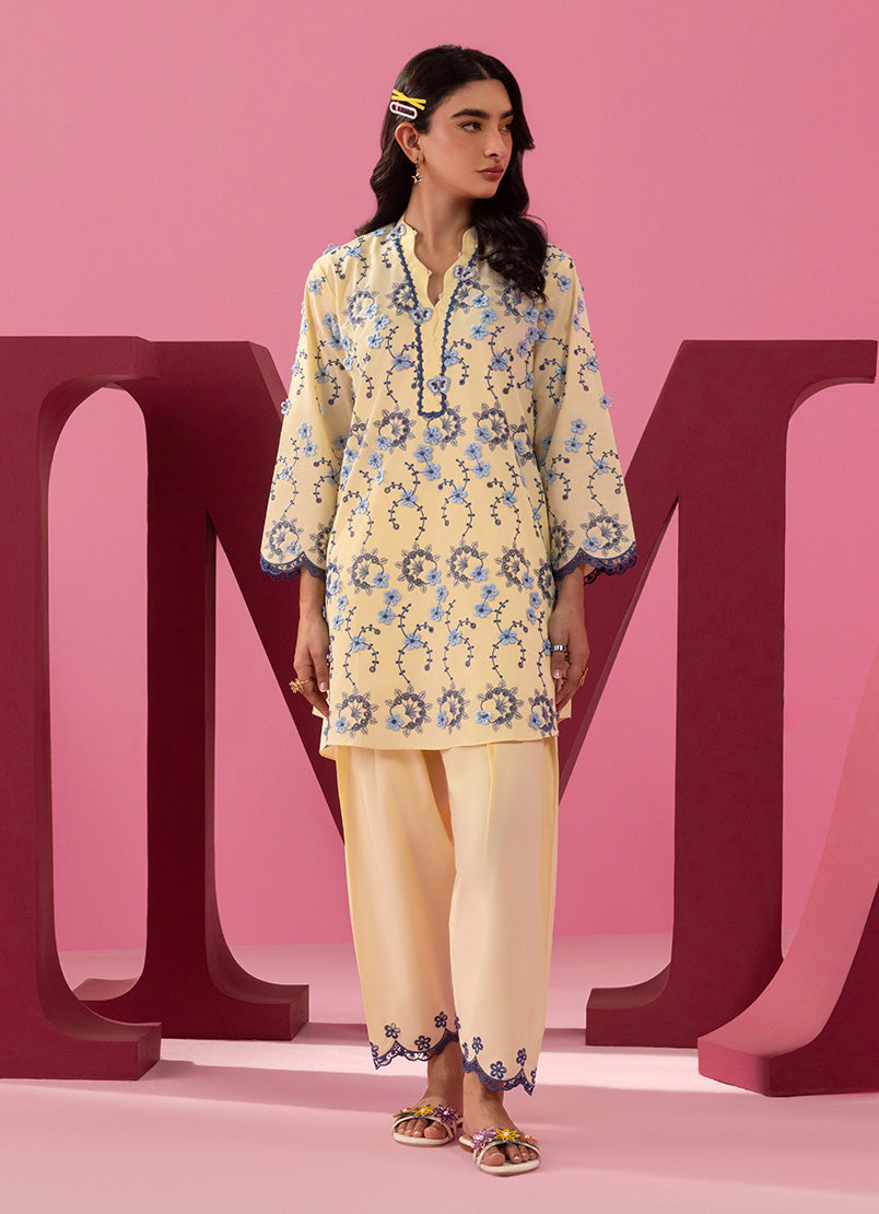 3D Embroidered CO-ORD Set