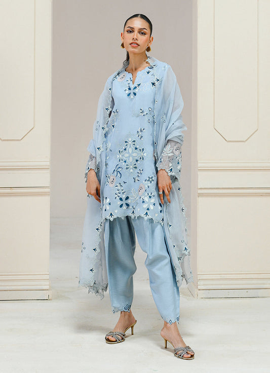 Embroidered 3 PC Suit