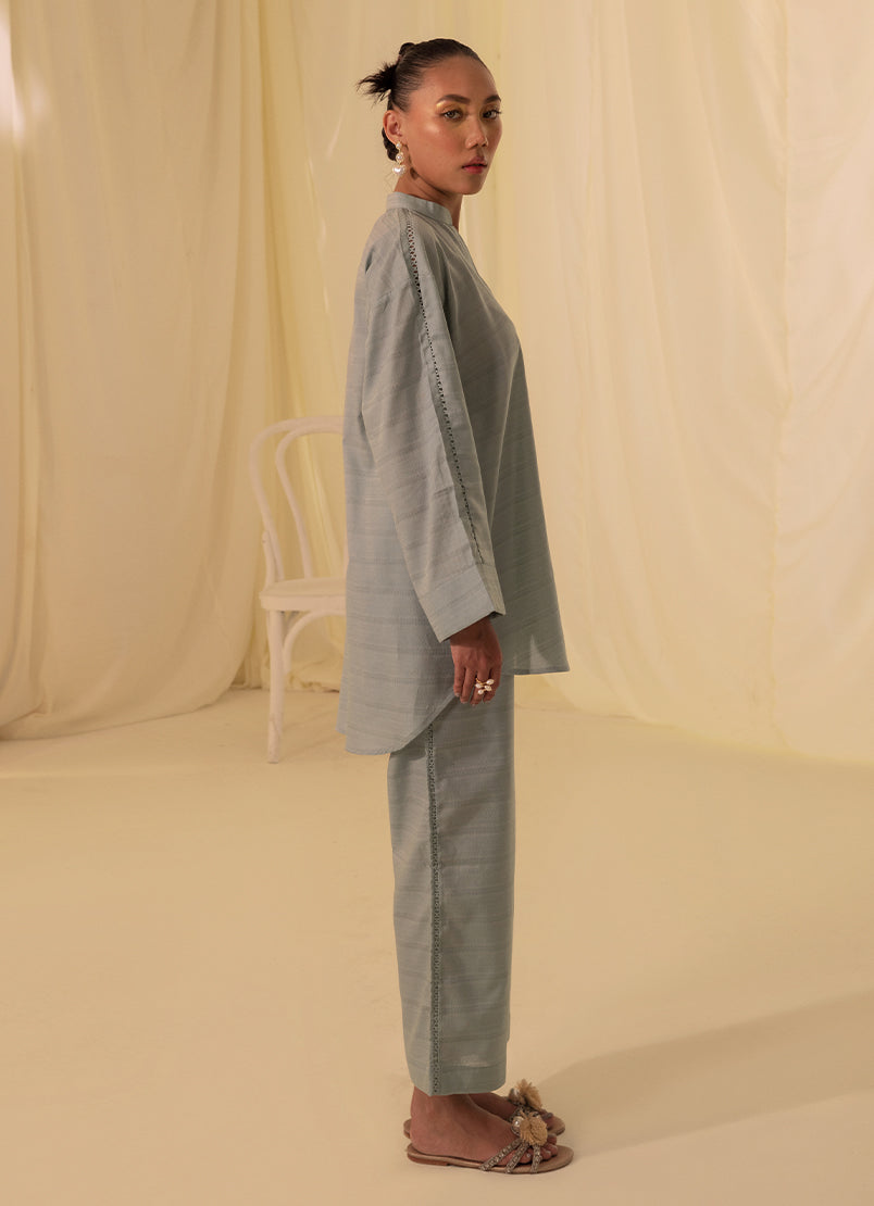 Jacquard Textured Solid CO-ORD Set