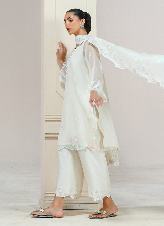 Embroidered 3 PC Suit