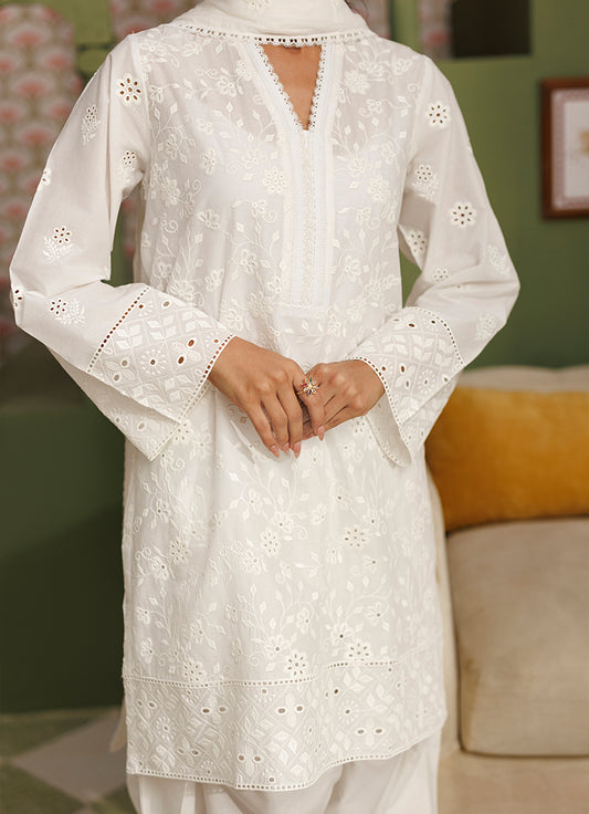 Embroidered 3 PC Suit