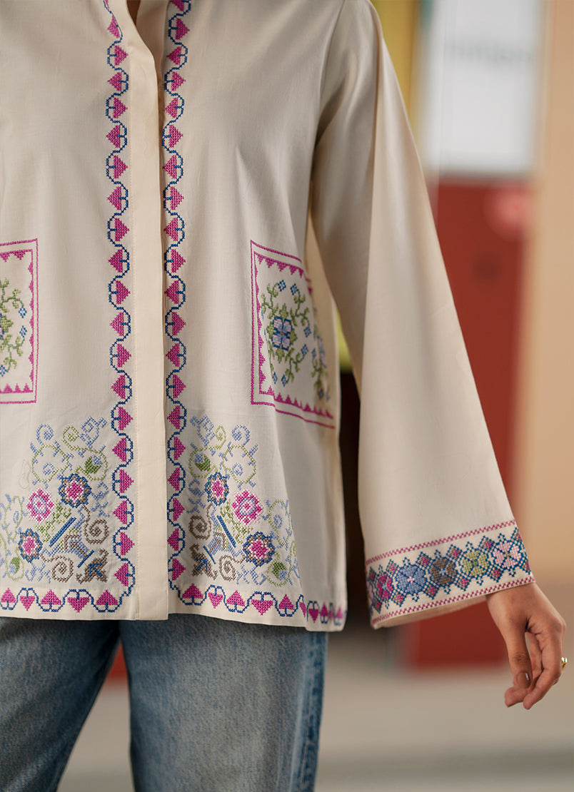 Embroidered Top