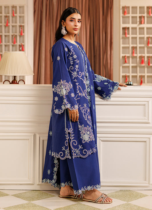 Embroidered 3 PC Suit