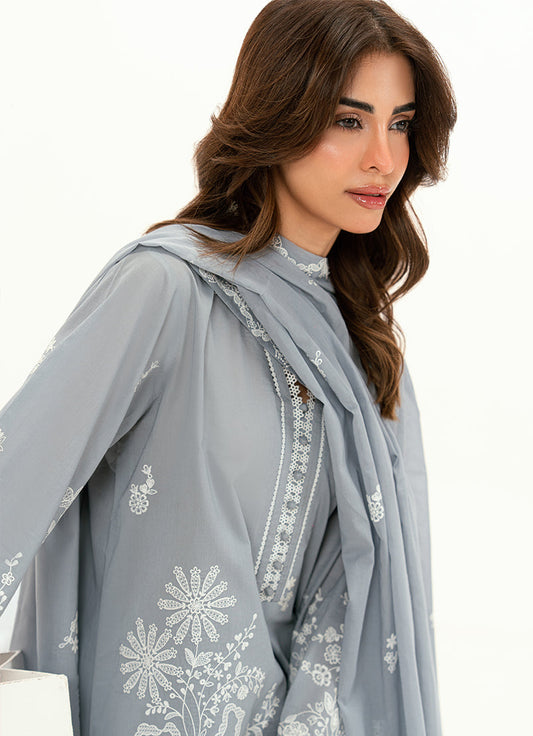 Embroidered 3 PC Suit
