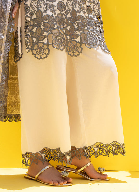 Embroidered 3 PC Suit