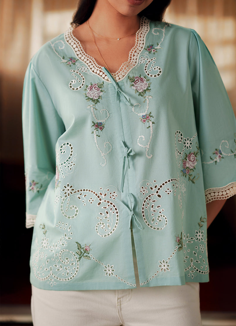Embroidered Top