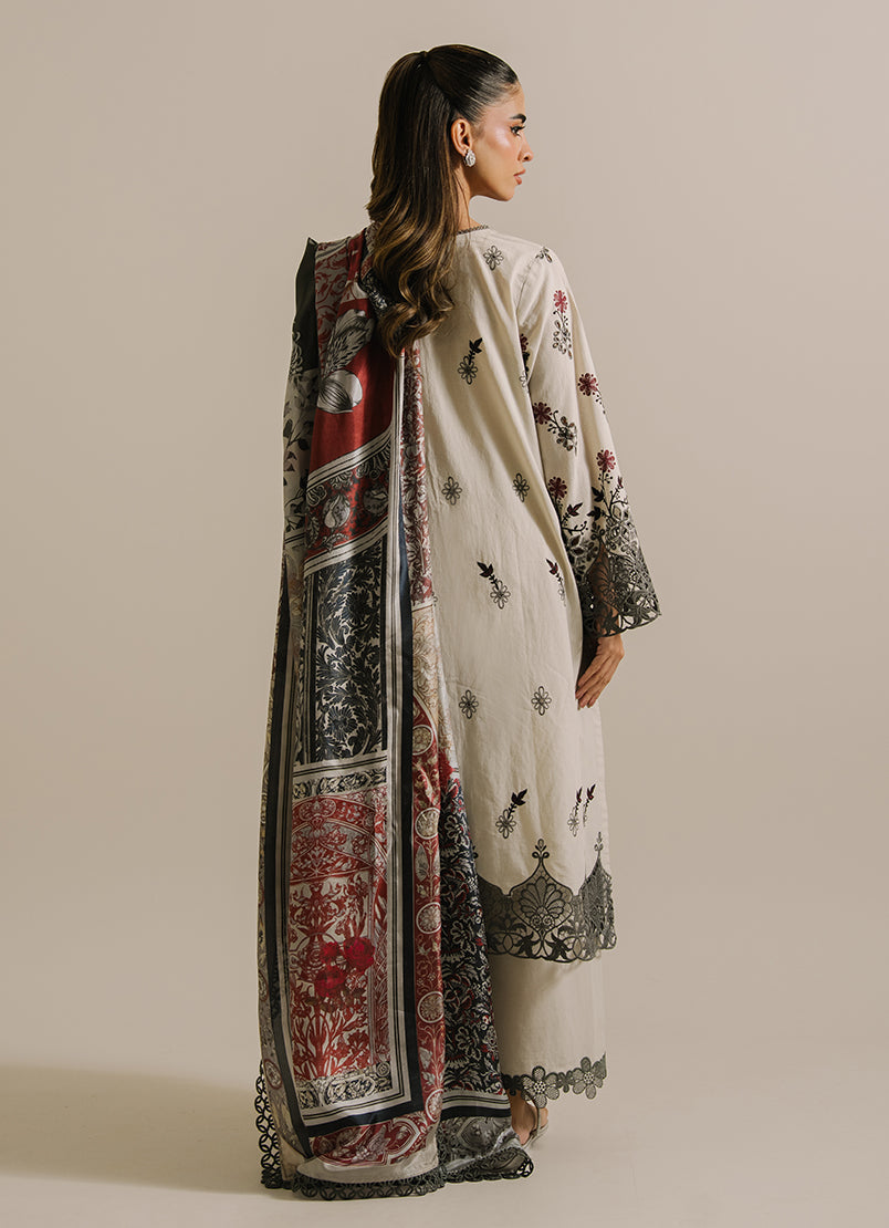 3 PC Embroidered Suit