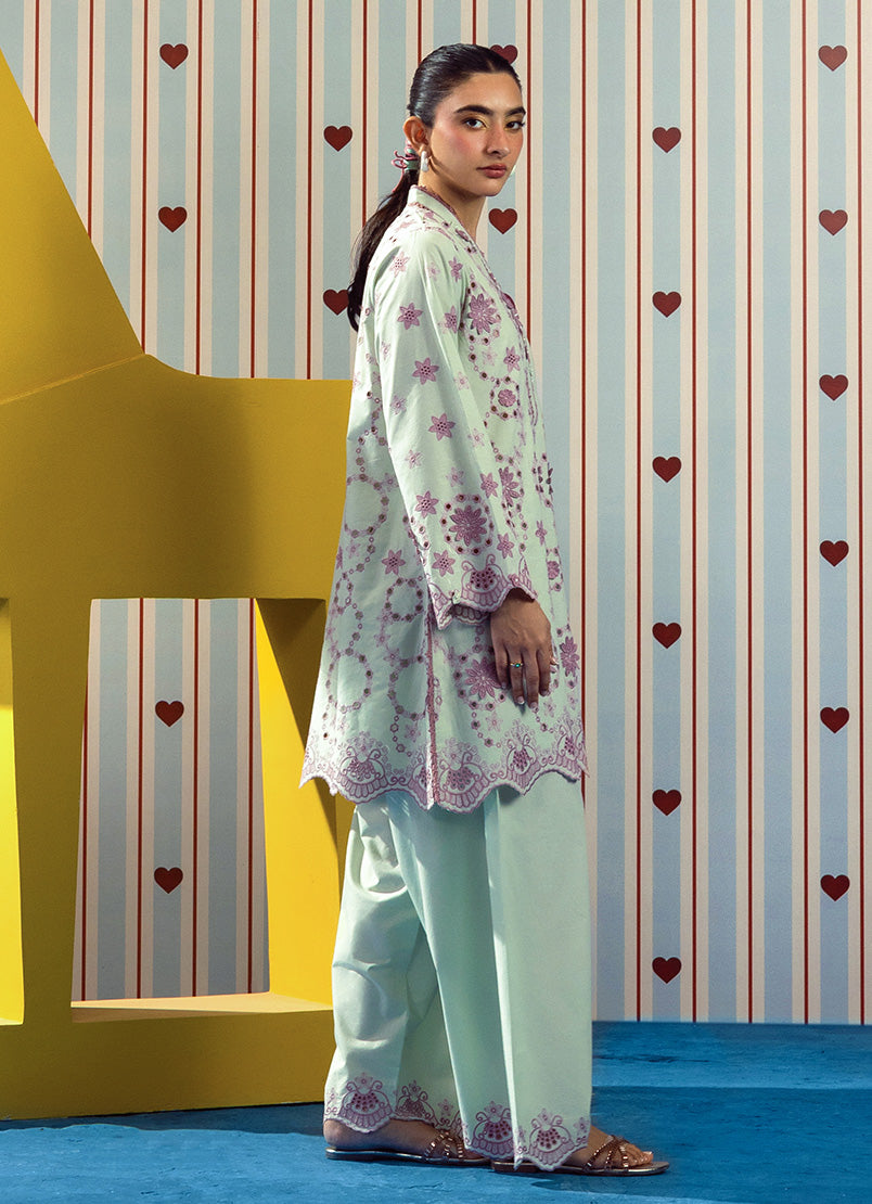 3D Embroidered CO-ORD Set