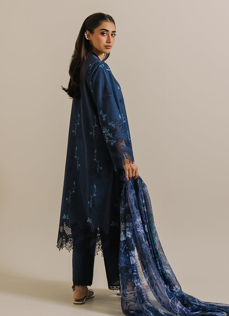 3 PC Embroidered Suit