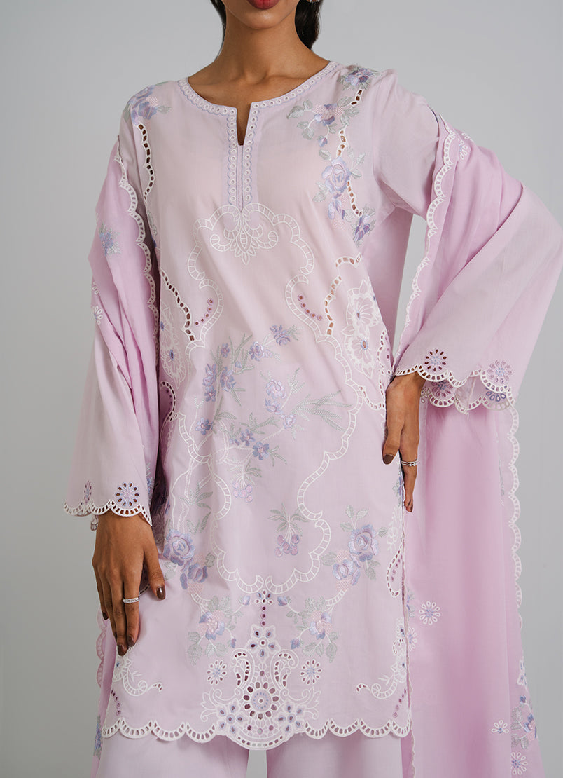 3 PC Embroidered Suit