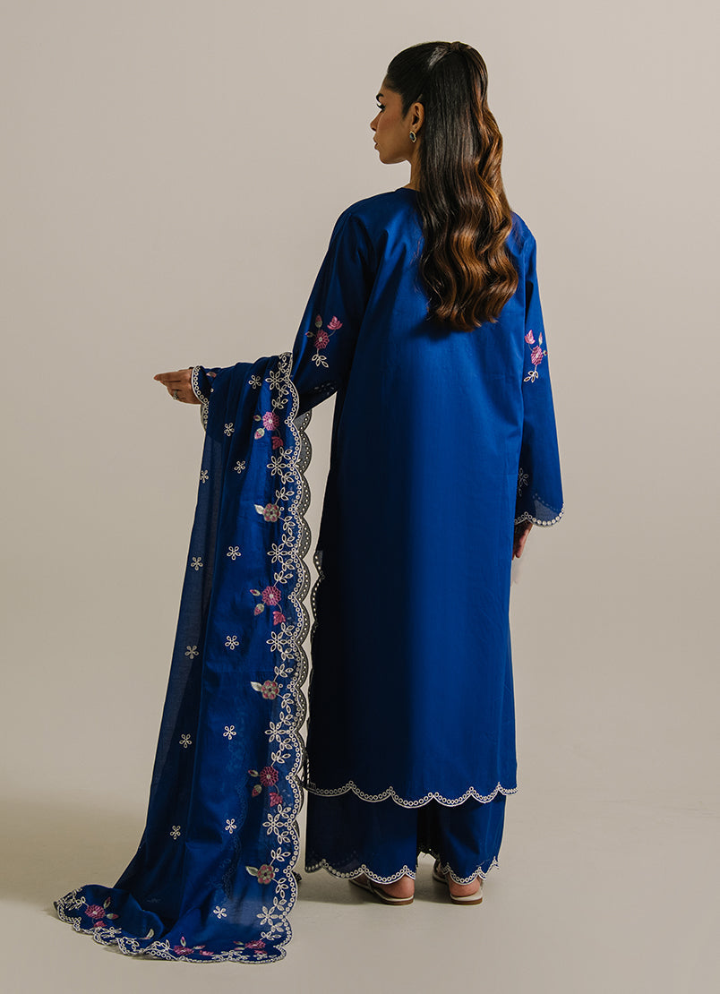 3PC Embroidered Suit