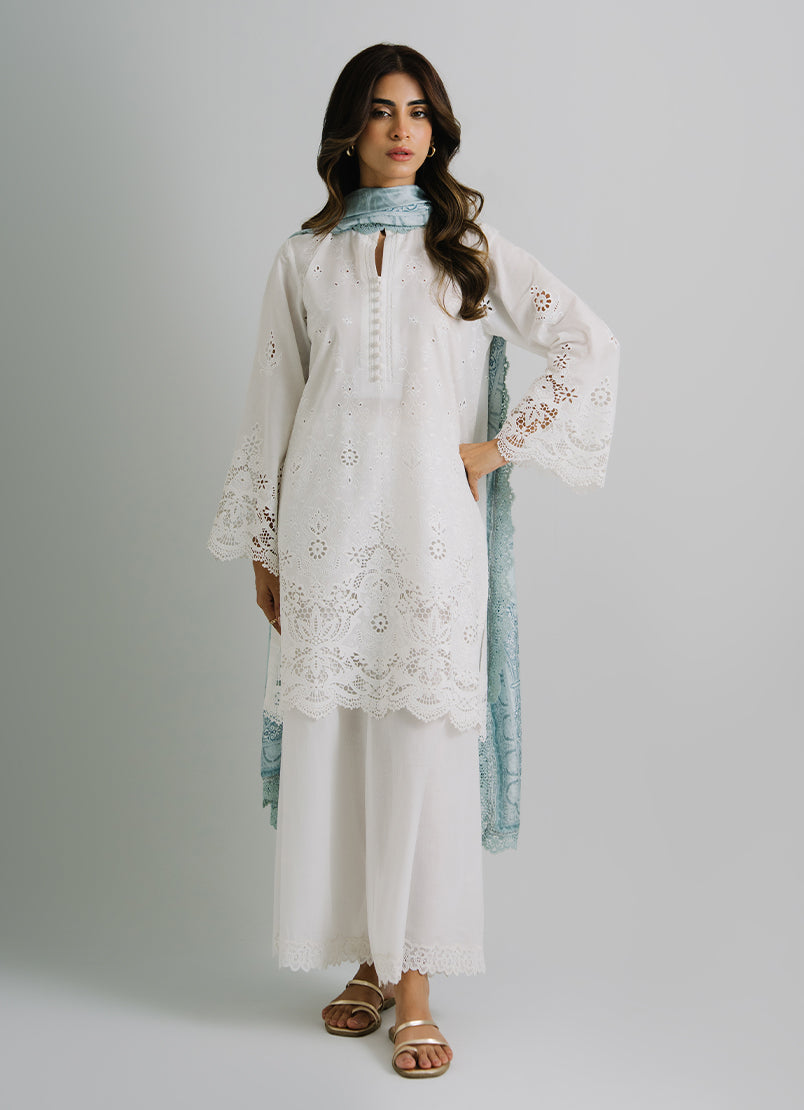 3 PC Embroidered Suit