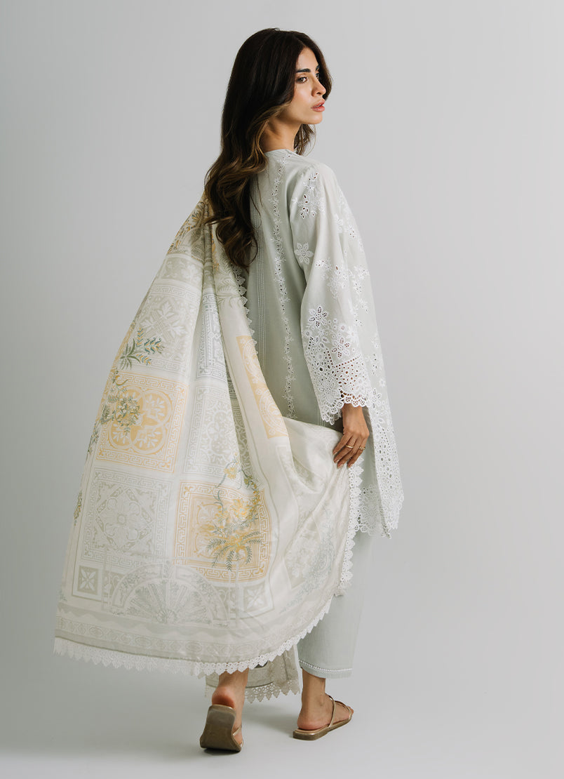 3 PC Embroidered Suit