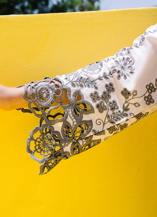 Embroidered 3 PC Suit