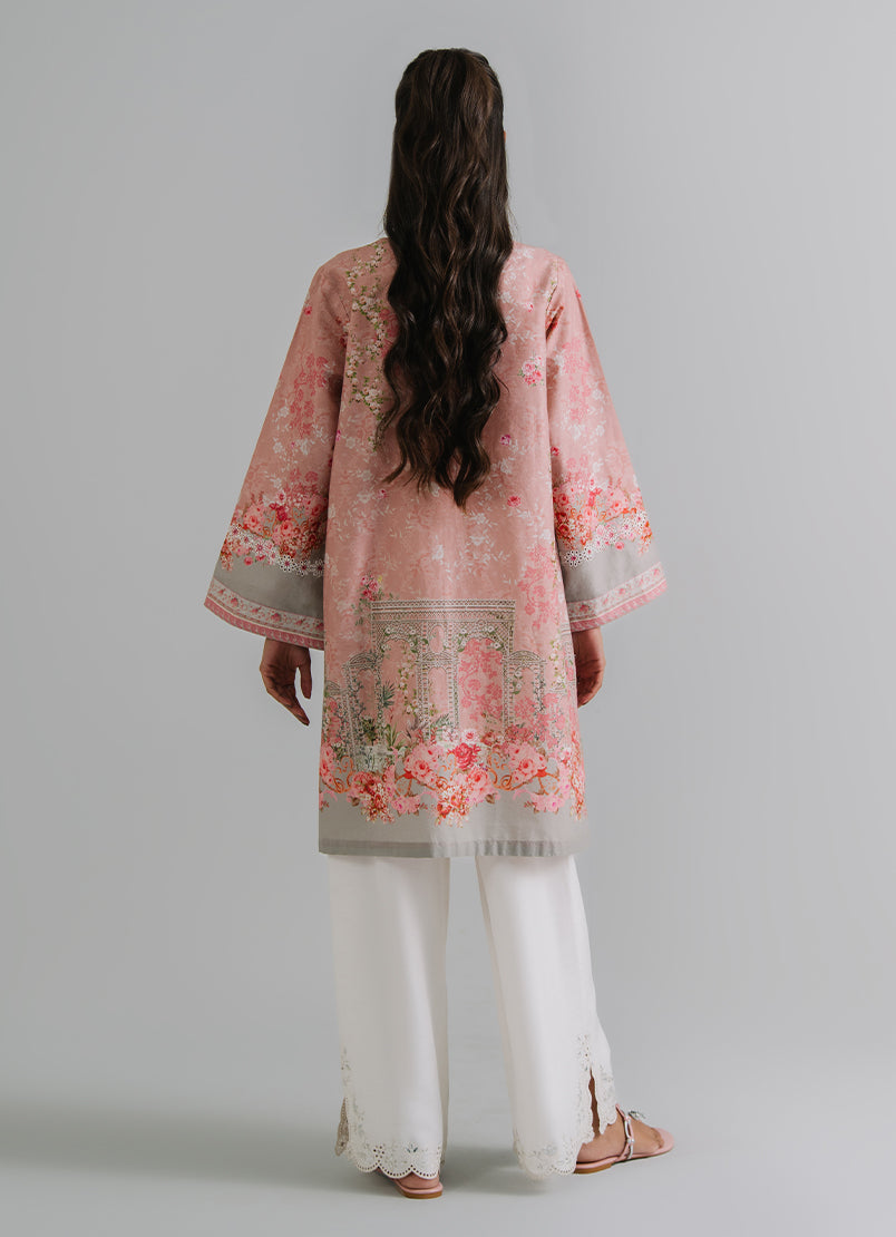 Printed Embroidered  Kurta