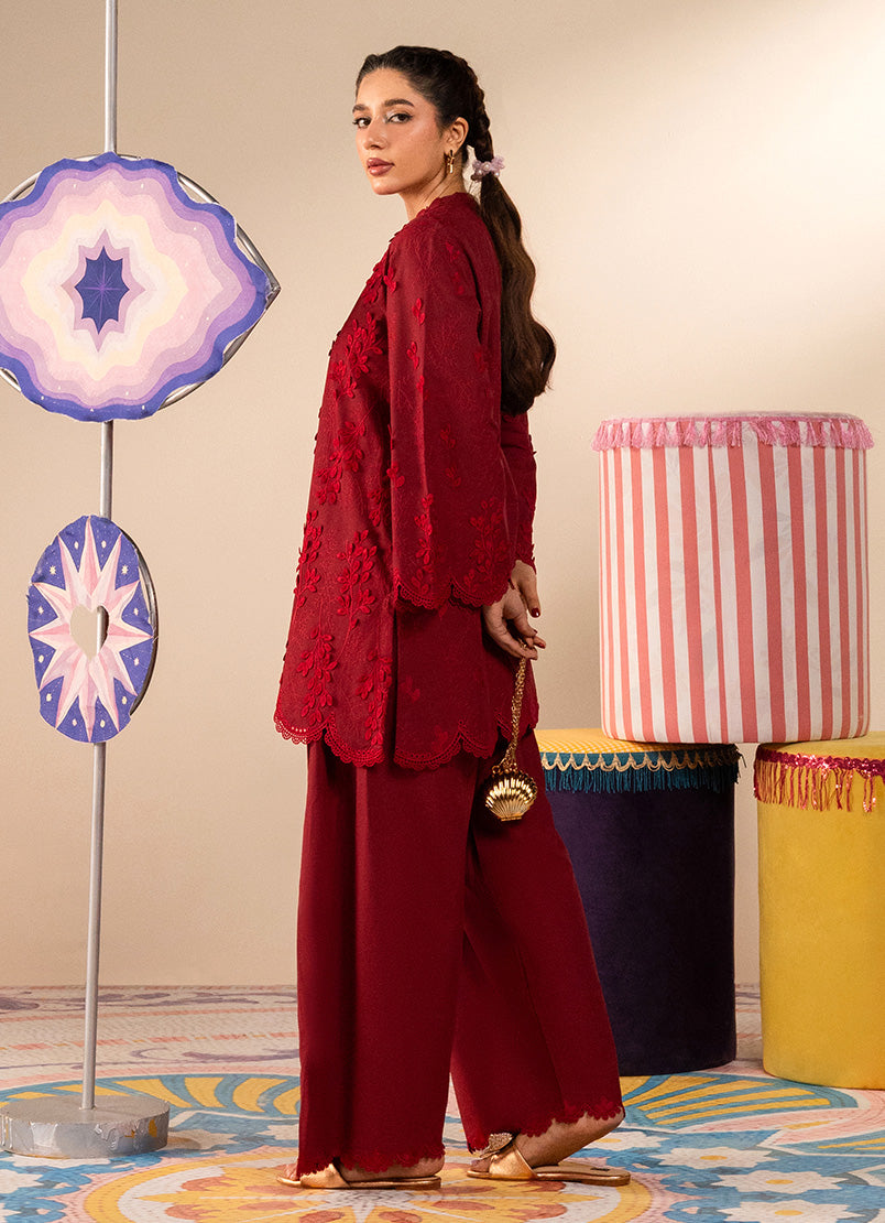 3D Embroidered CO-ORD Set