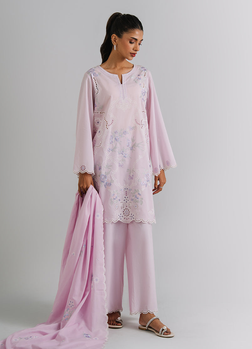 3 PC Embroidered Suit