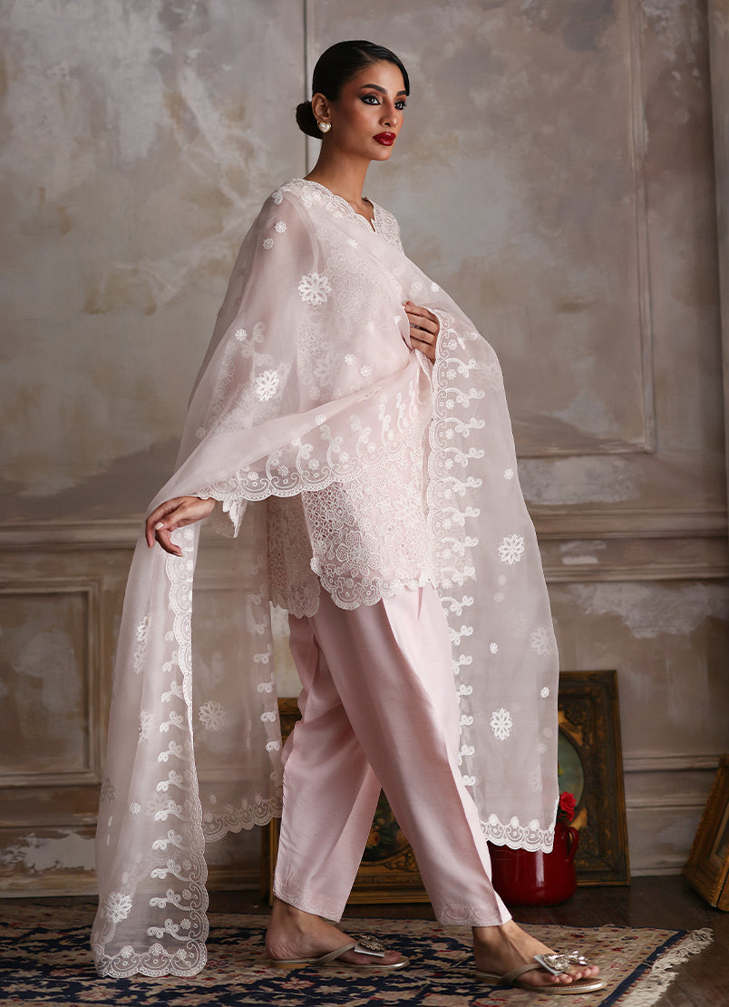 3 PC Embroidered Suit