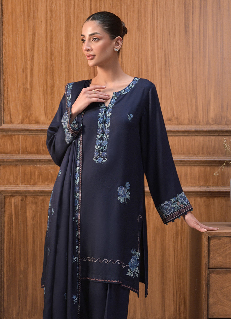 3 PC Embroidered Suit