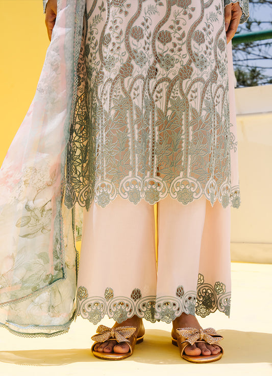 Embroidered 3 PC Suit