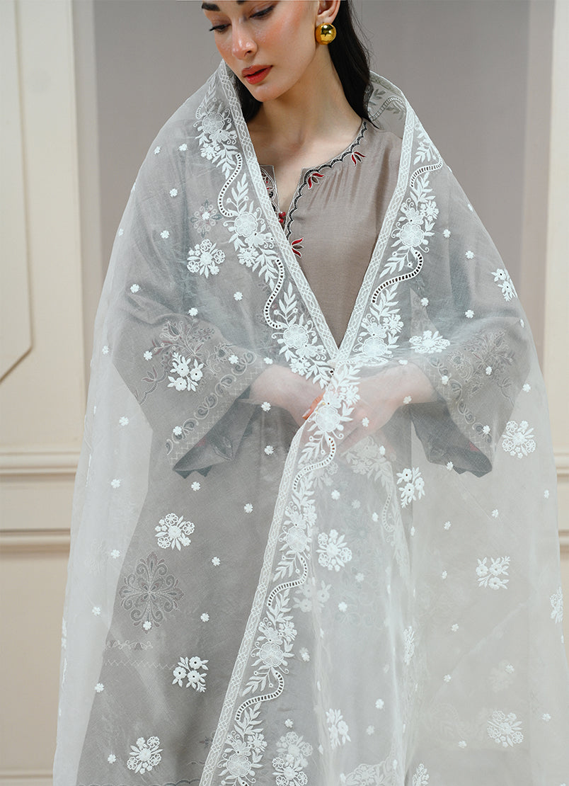 Embroidered Dupatta