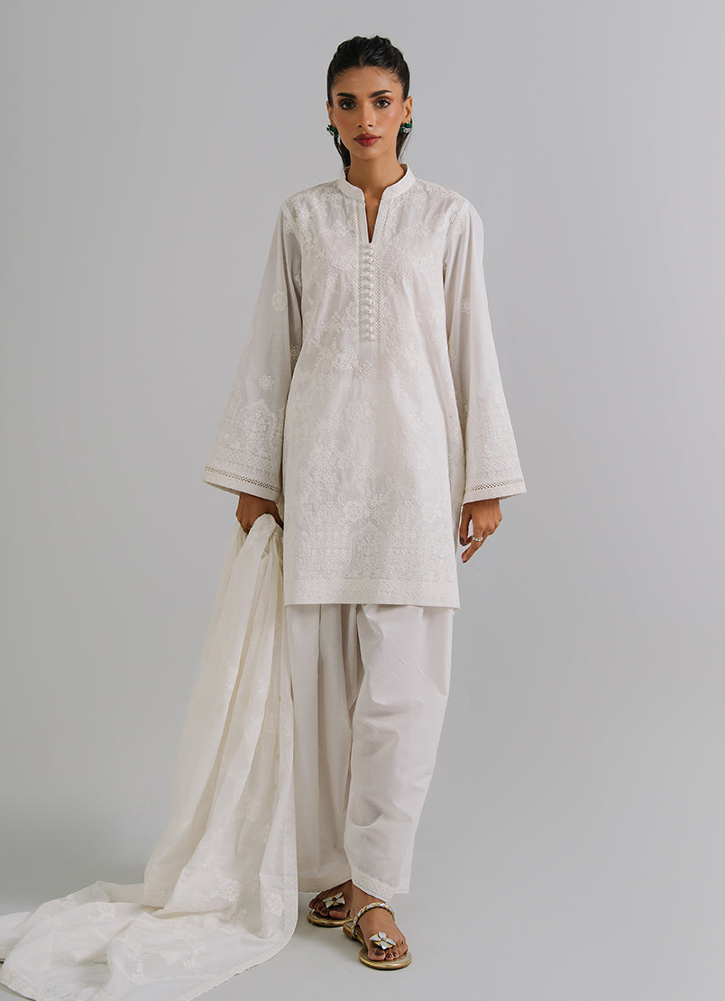 3 PC Embroidered Suit