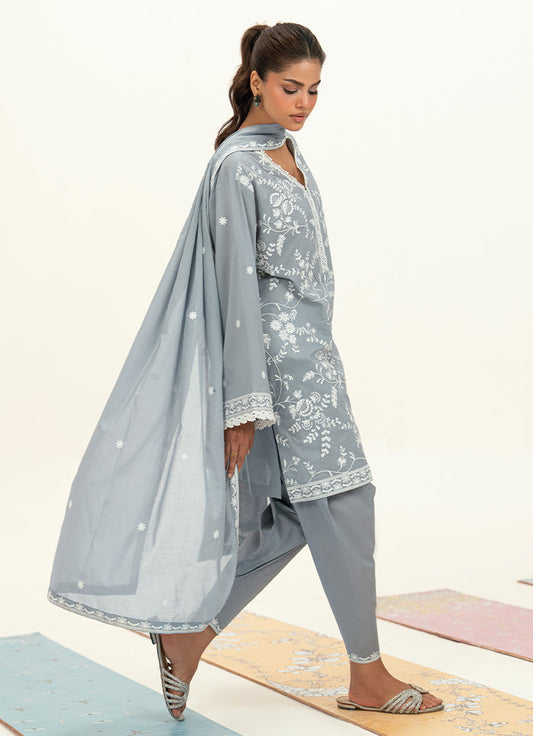 Embroidered 3 PC Suit
