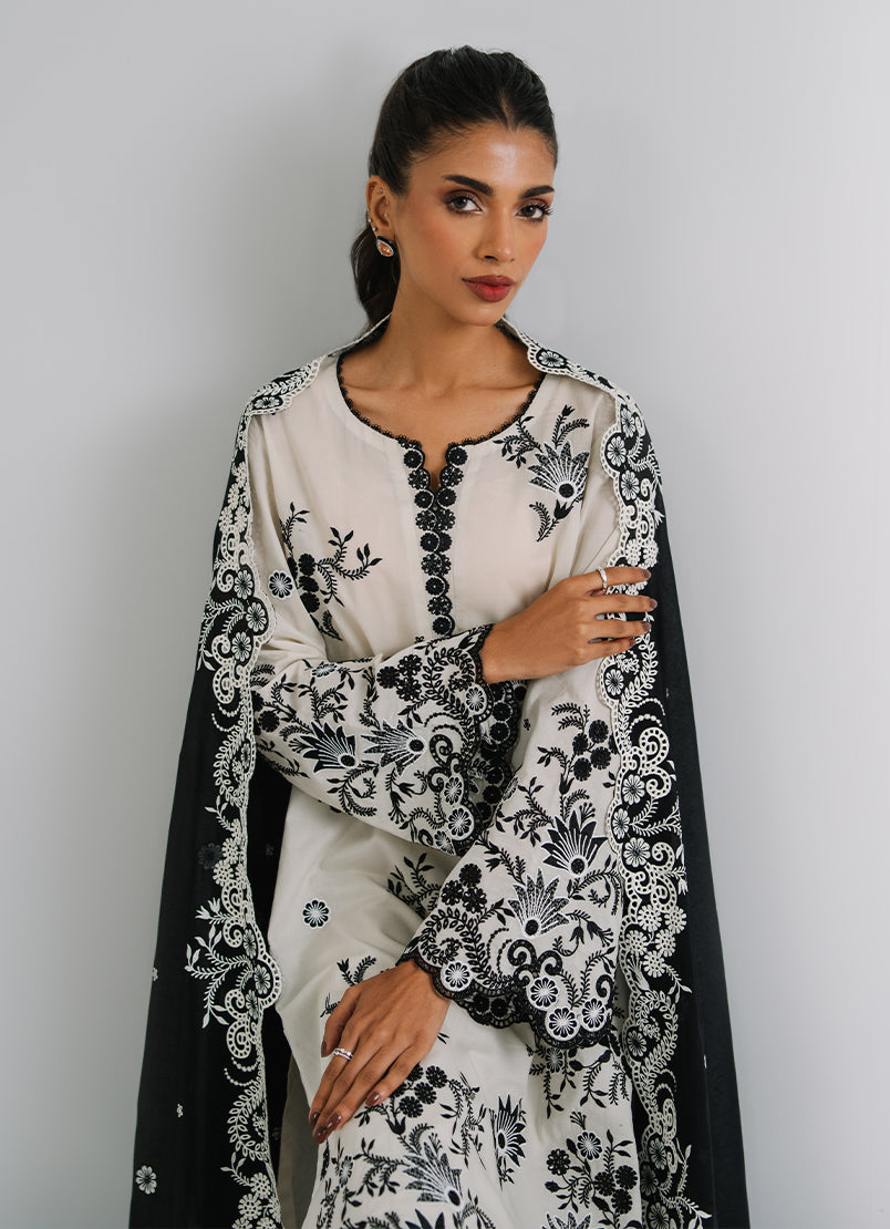 3 PC Embroidered Suit