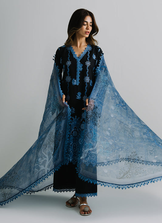 3 PC Embroidered Suit